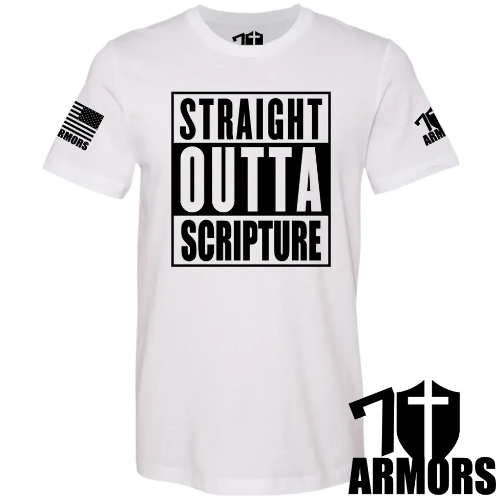 STRAIGHT OUTTA SCRIPTURE T-SHIRT