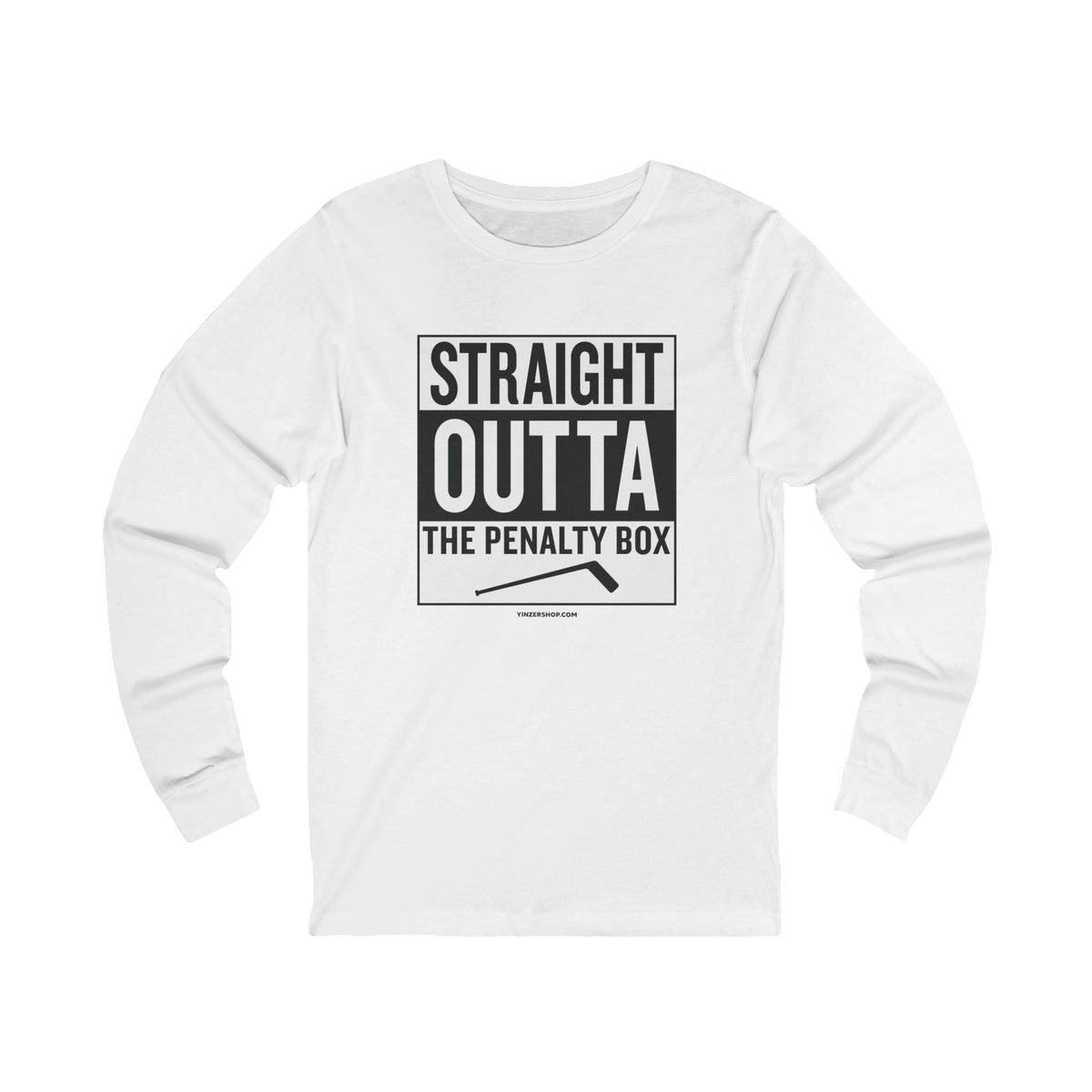 Straight Outta the Penalty Box -  Long Sleeve Tee