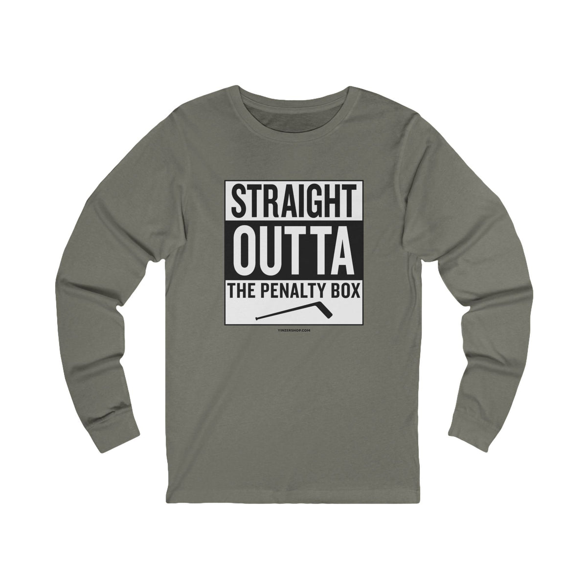 Straight Outta the Penalty Box -  Long Sleeve Tee