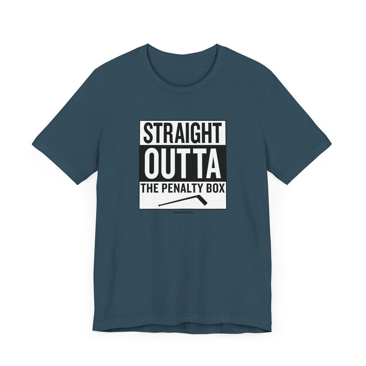 Straight Outta the Penalty Box -  Short Sleeve Tee