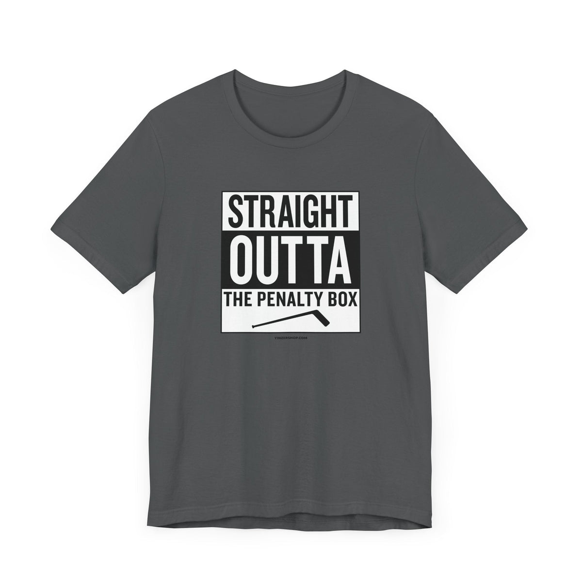 Straight Outta the Penalty Box -  Short Sleeve Tee