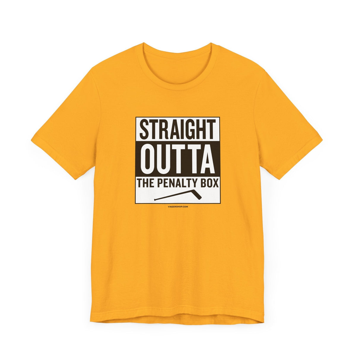 Straight Outta the Penalty Box -  Short Sleeve Tee