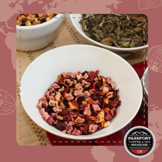 Strawberry Peach Fruit Tea
