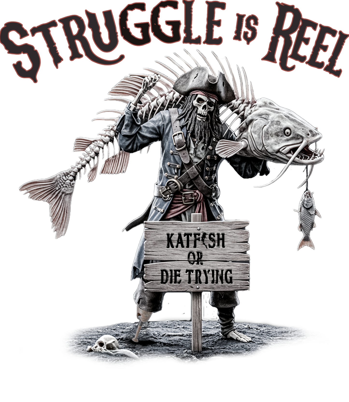 LIMITED Edition "THE STRUGGLE is REEL" Tee-Shirts