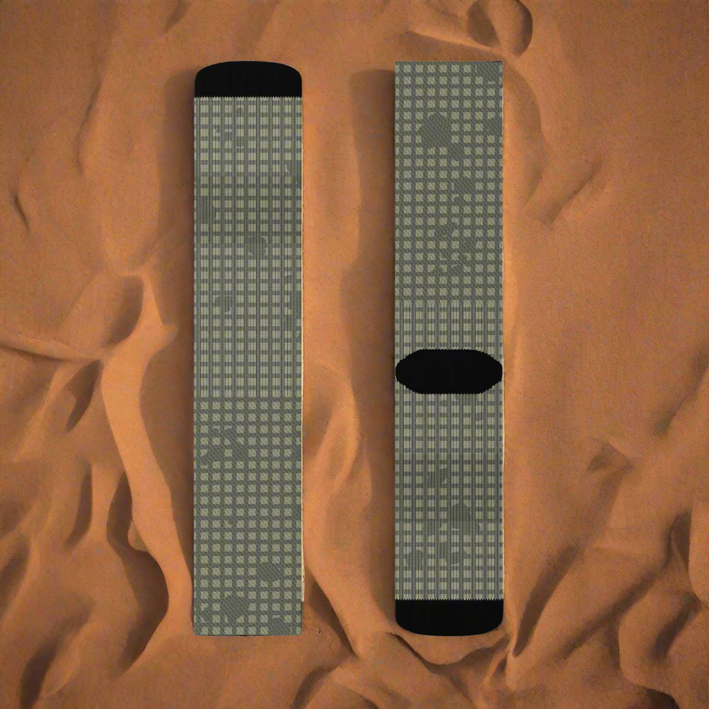 Desert Night Camo Crew socks
