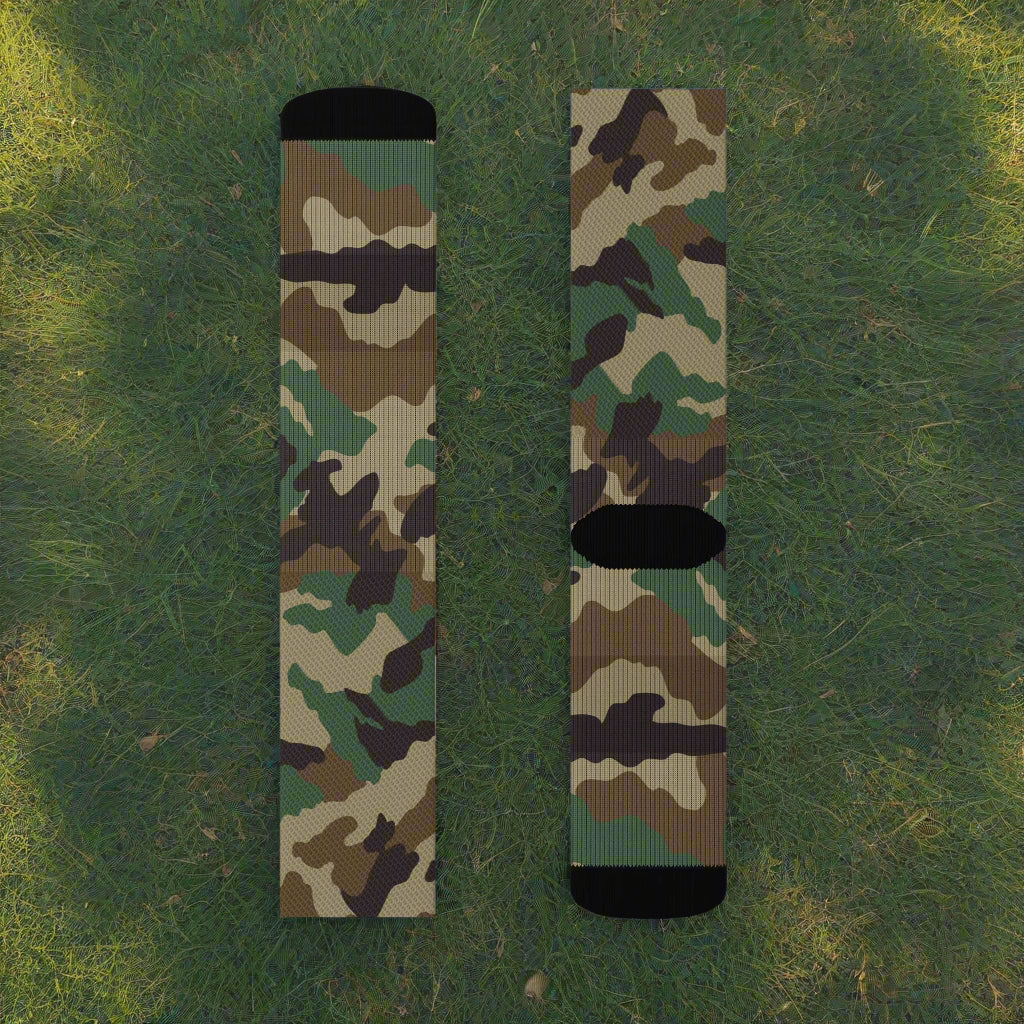 M81 Woodland Crew socks