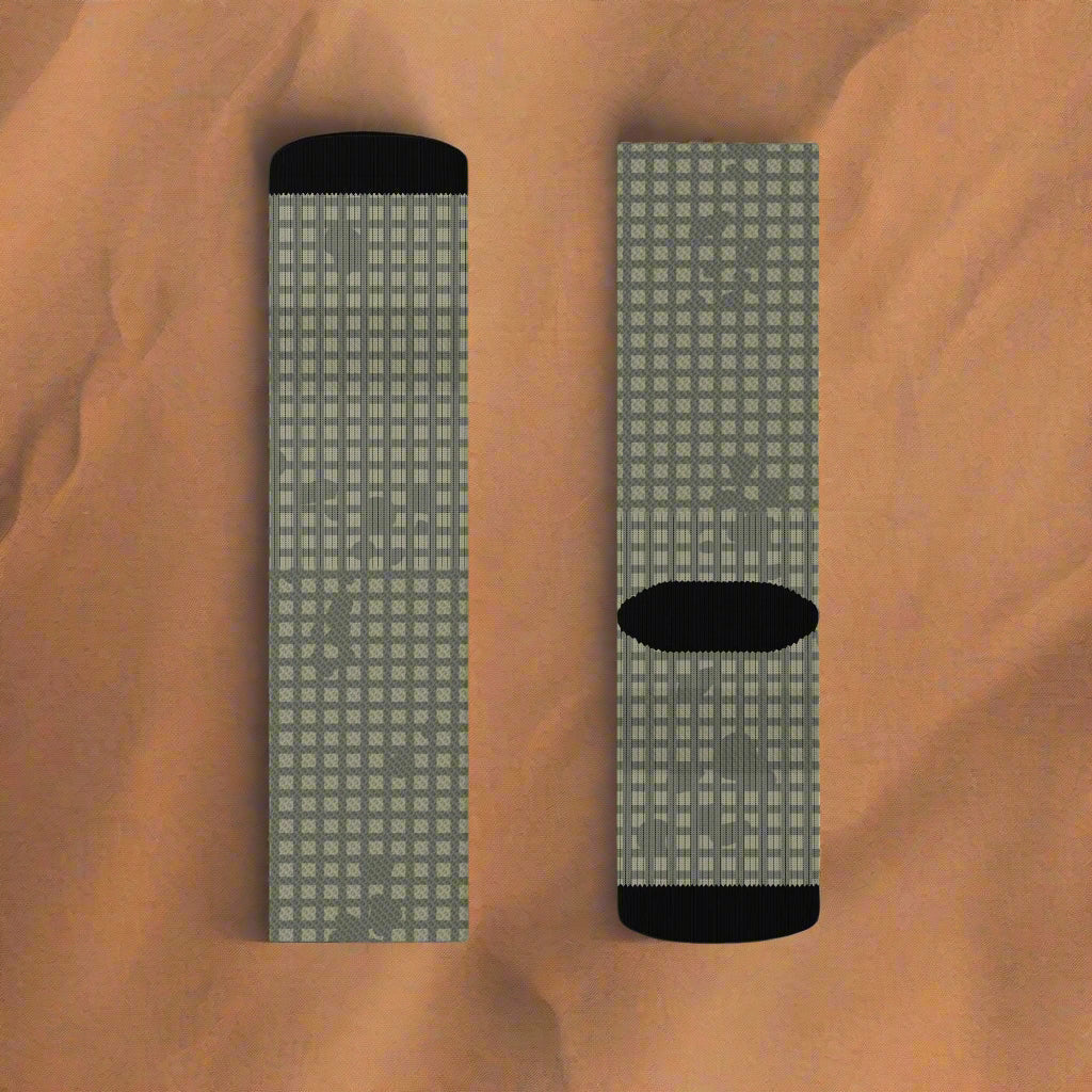 Desert Night Camo Crew socks