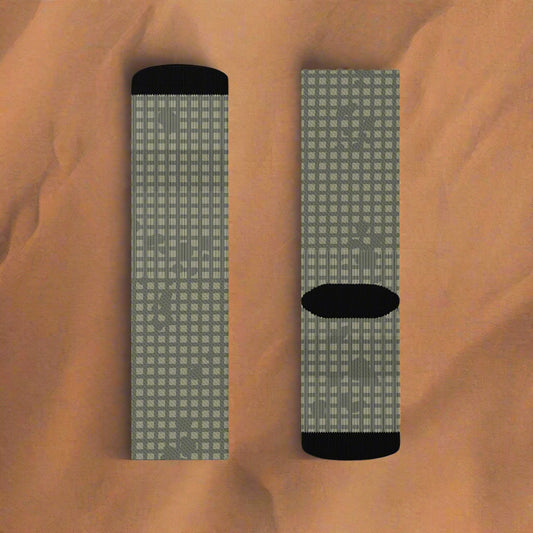 Desert Night Camo Crew socks
