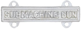 U.S. Army Qualification Bars for Marksmanship Qualification Badges - Shiny (Non-Subdued)