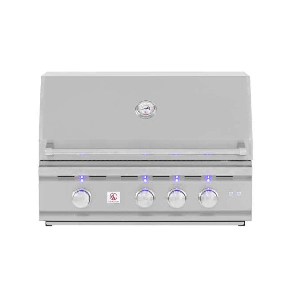 Summerset TRL 32-Inch 3-Burner Built-in Gas Grill with Lights