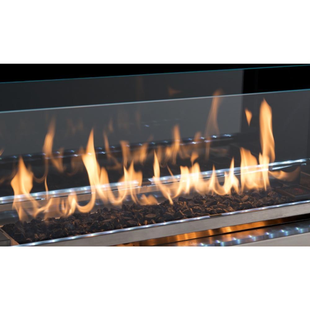 Superior Linear Vent-Free Outdoor Gas Fireplace - Optional See-Through