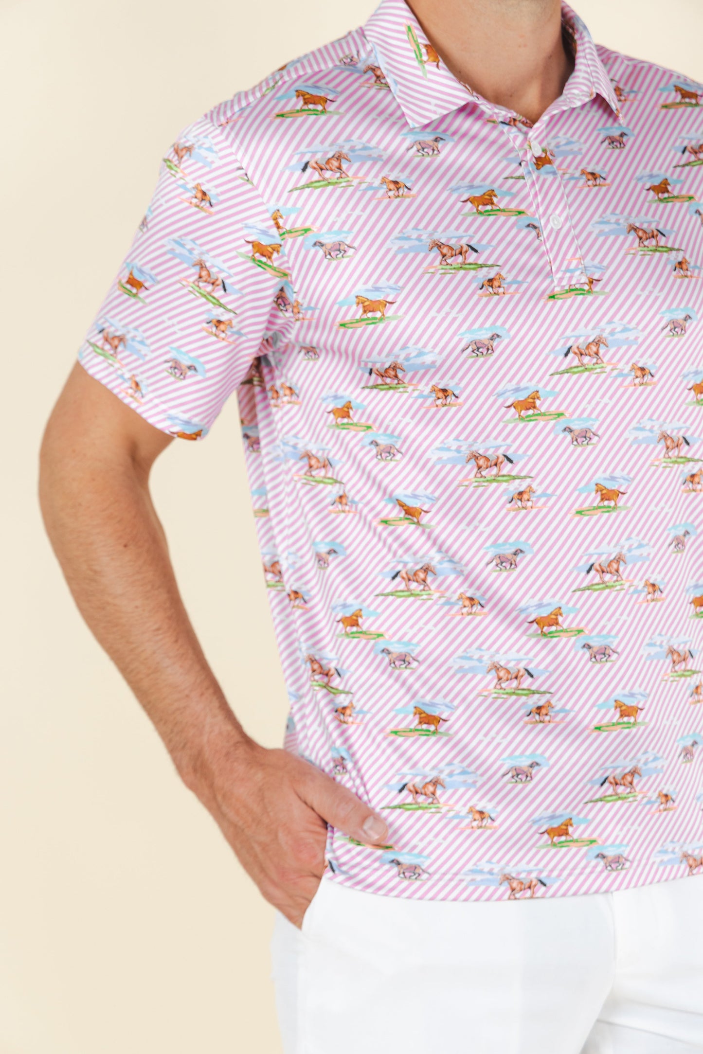 The Supreme Steed | Derby Horses Men’s Polo
