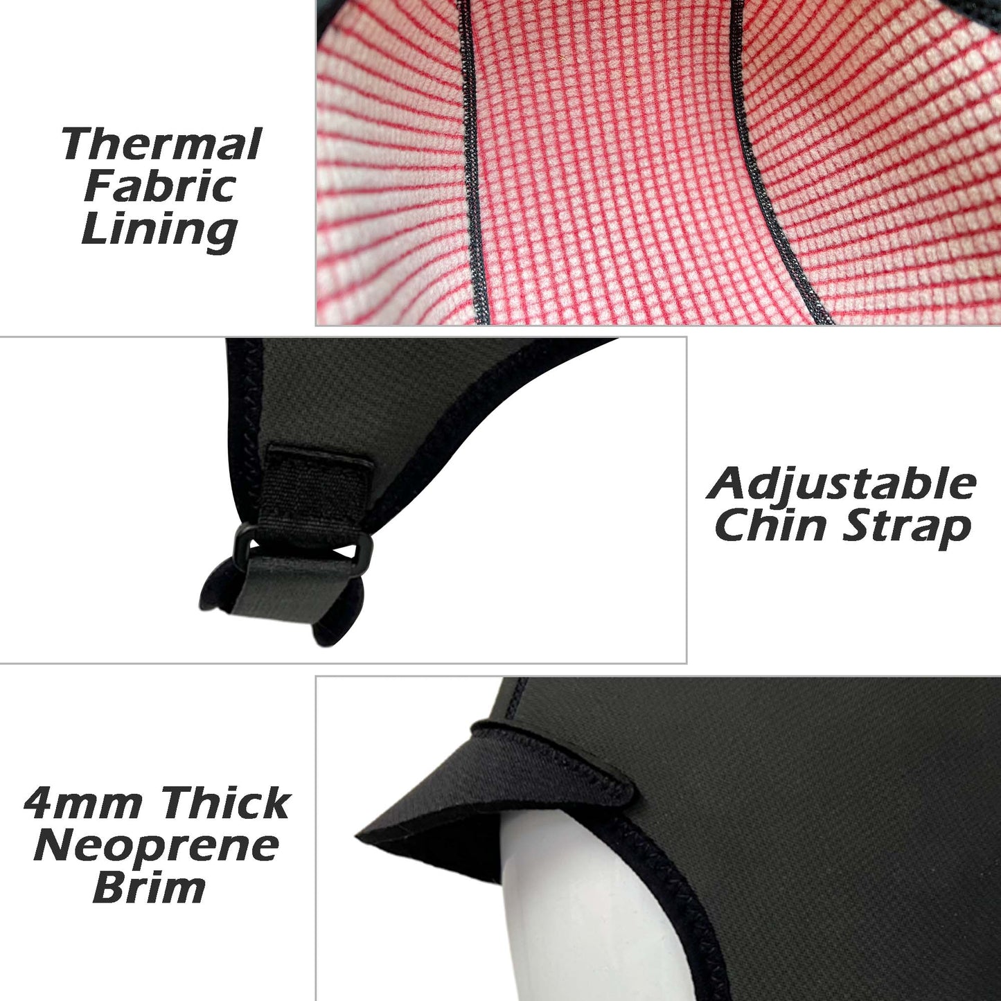 Malo'o Surf Hood – Neoprene Surfing Hood for Cold Water Surfing