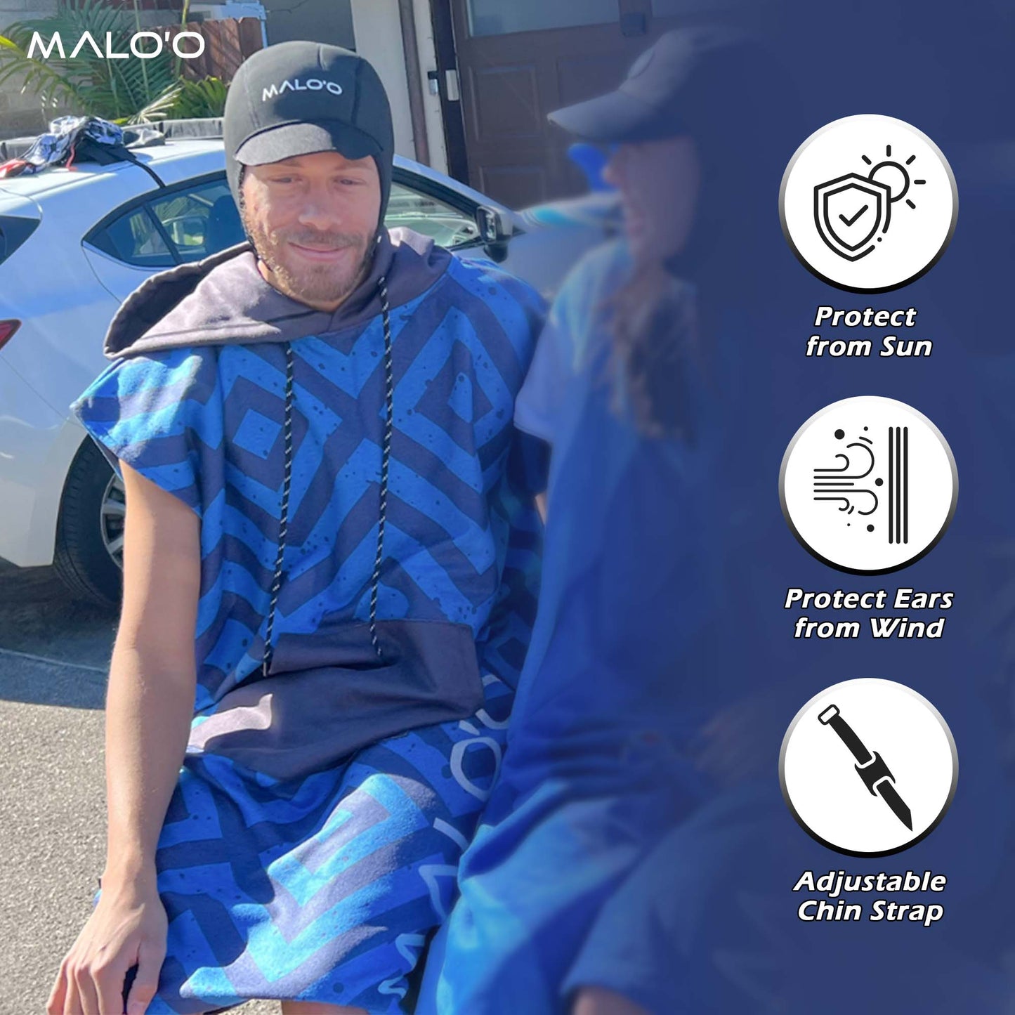 Malo'o Surf Hood – Neoprene Surfing Hood for Cold Water Surfing
