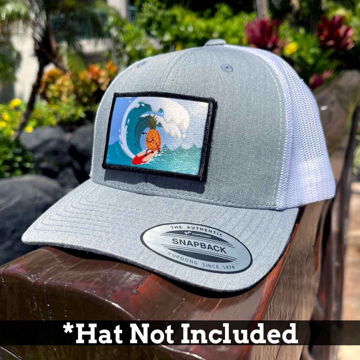 Surfing Pineapple - Removable Patch