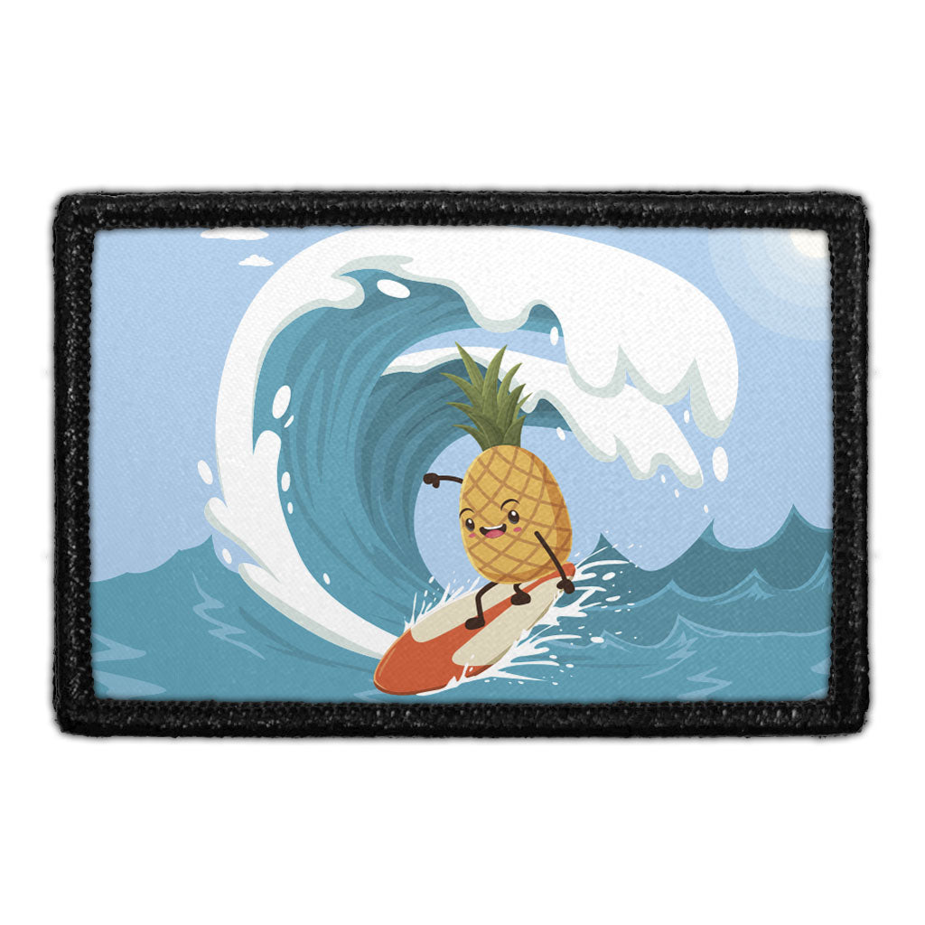 Surfing Pineapple - Removable Patch