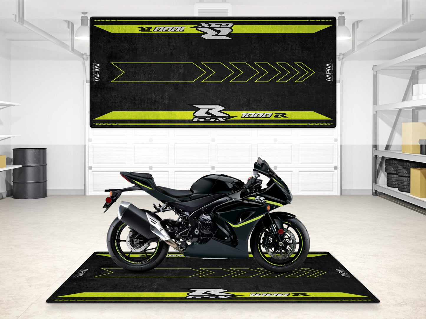 MPM Motorcycle Mat for Suzuki GSX-R1000R 2023 - MM7128