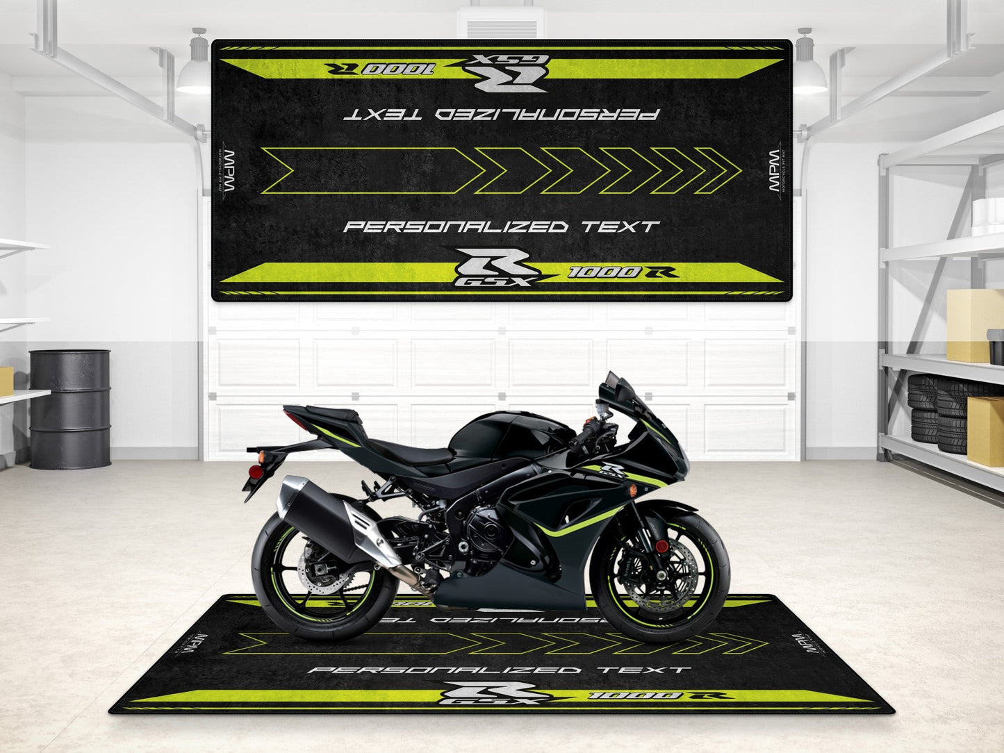 MPM Motorcycle Mat for Suzuki GSX-R1000R 2023 - MM7128
