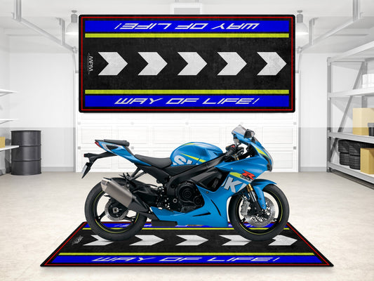 MPM Motorcycle Mat for Suzuki Motorsport - MM7125