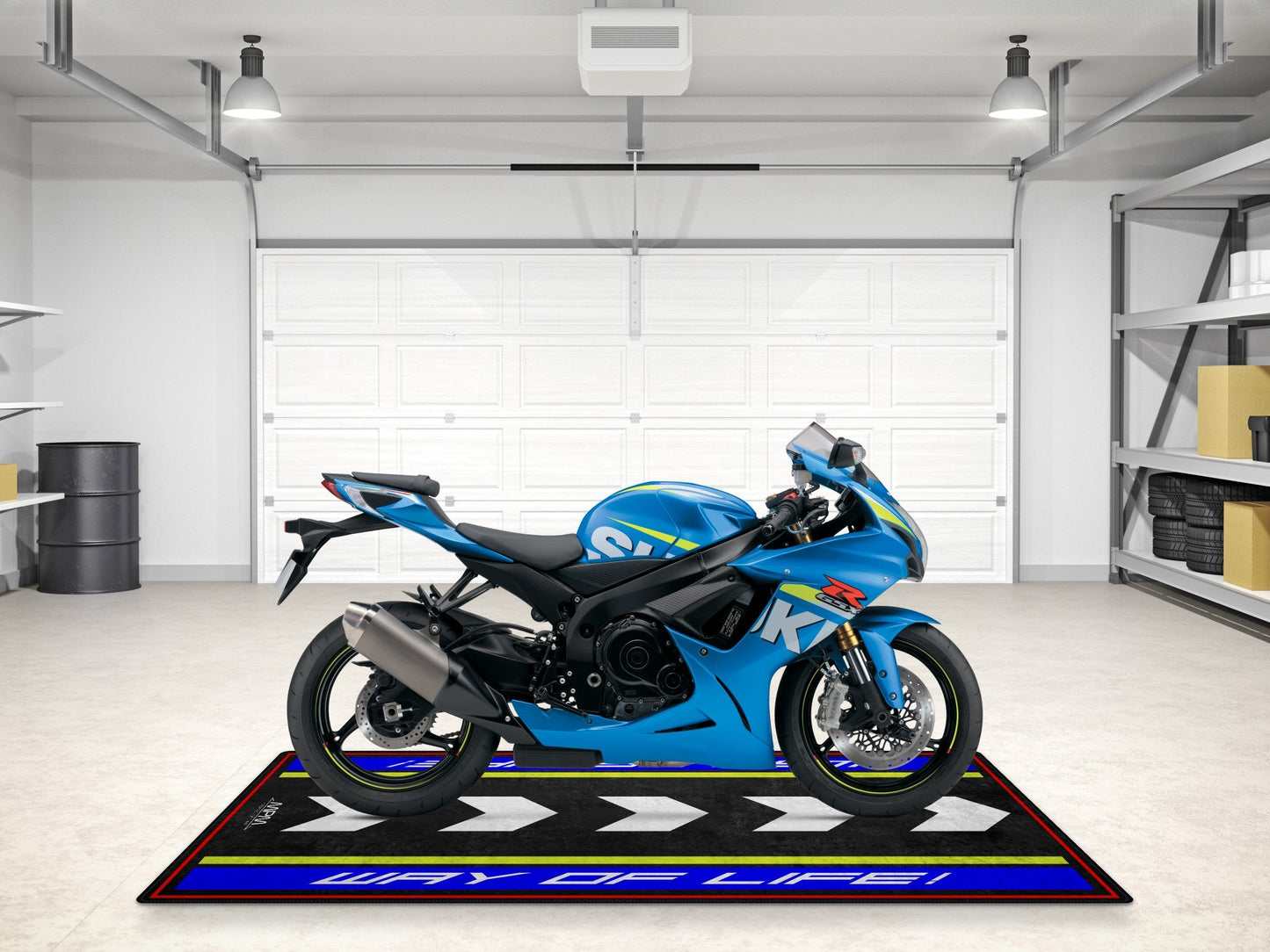 MPM Motorcycle Mat for Suzuki Motorsport - MM7125