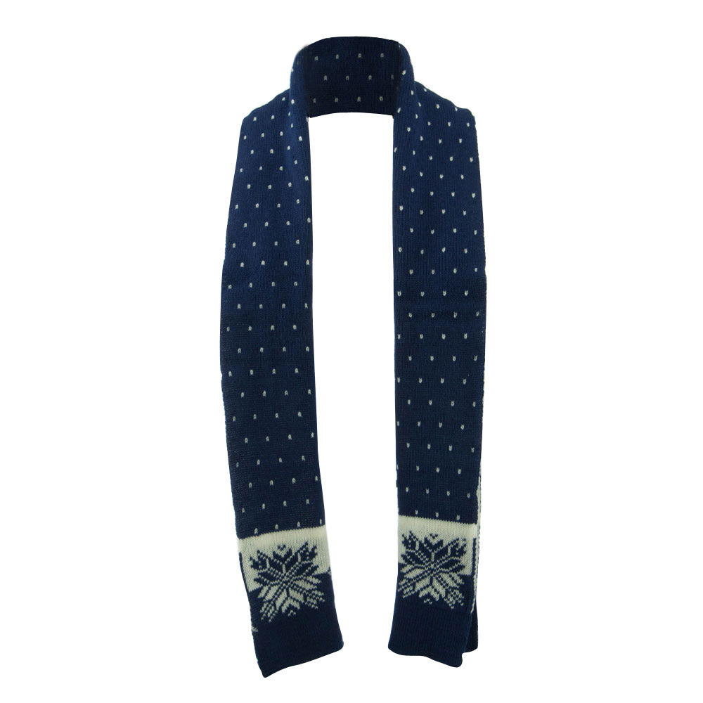 Large Snowflake Designed Scarf