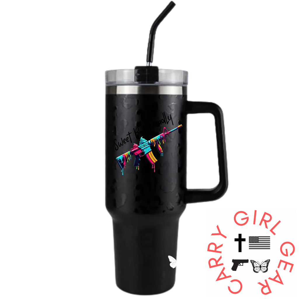 SWEET BUT DEADLY Tumbler CHEETAH 40oz