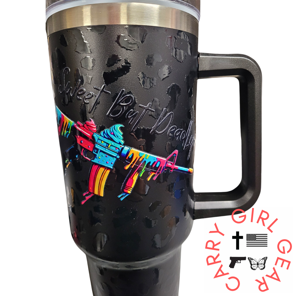 SWEET BUT DEADLY Tumbler CHEETAH 40oz