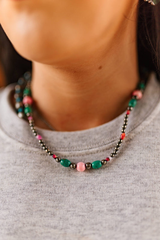 Sweet Serenity Beaded Necklace