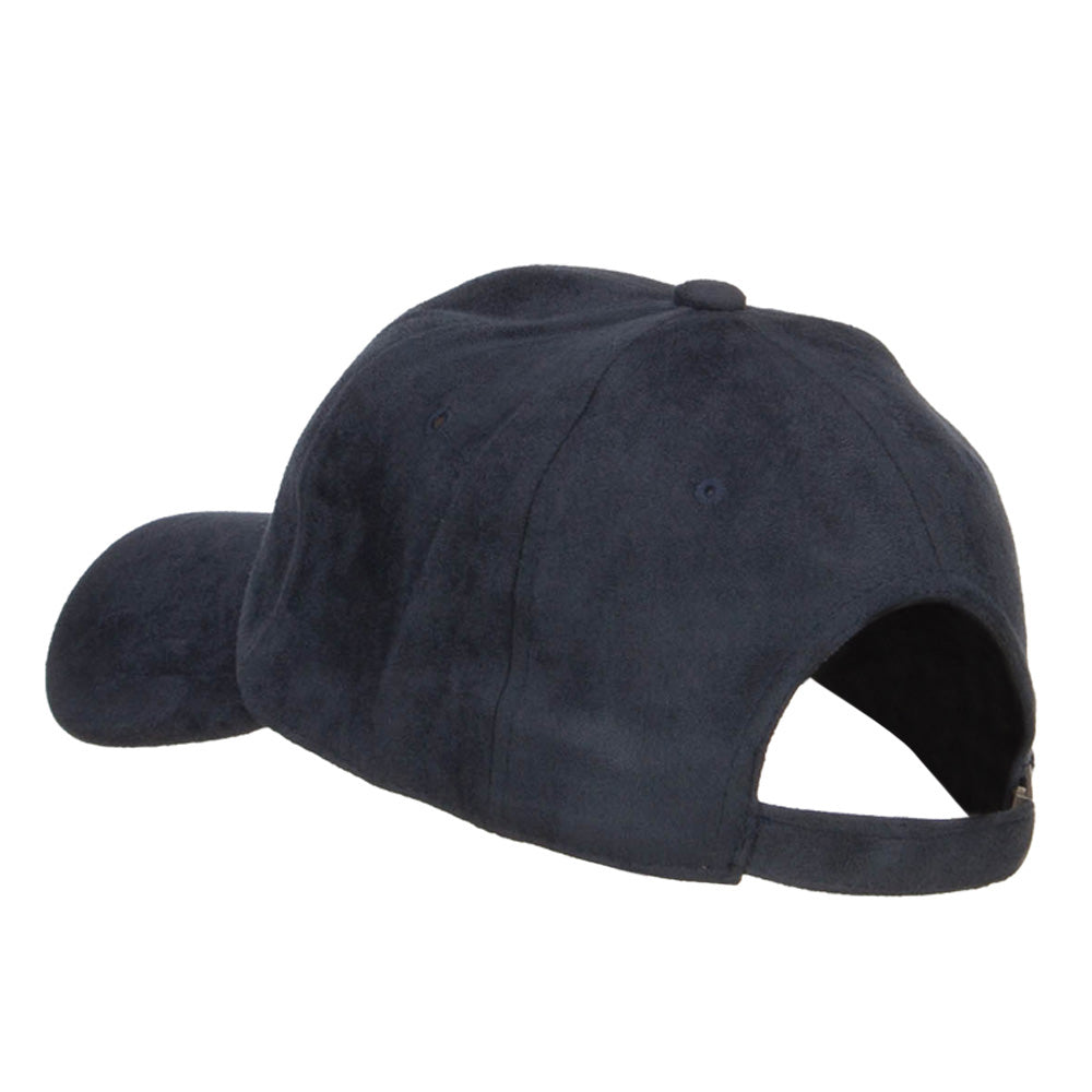Structured Faux Suede Cap