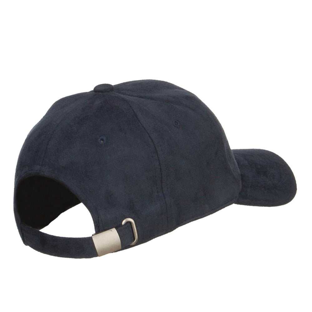 Structured Faux Suede Cap