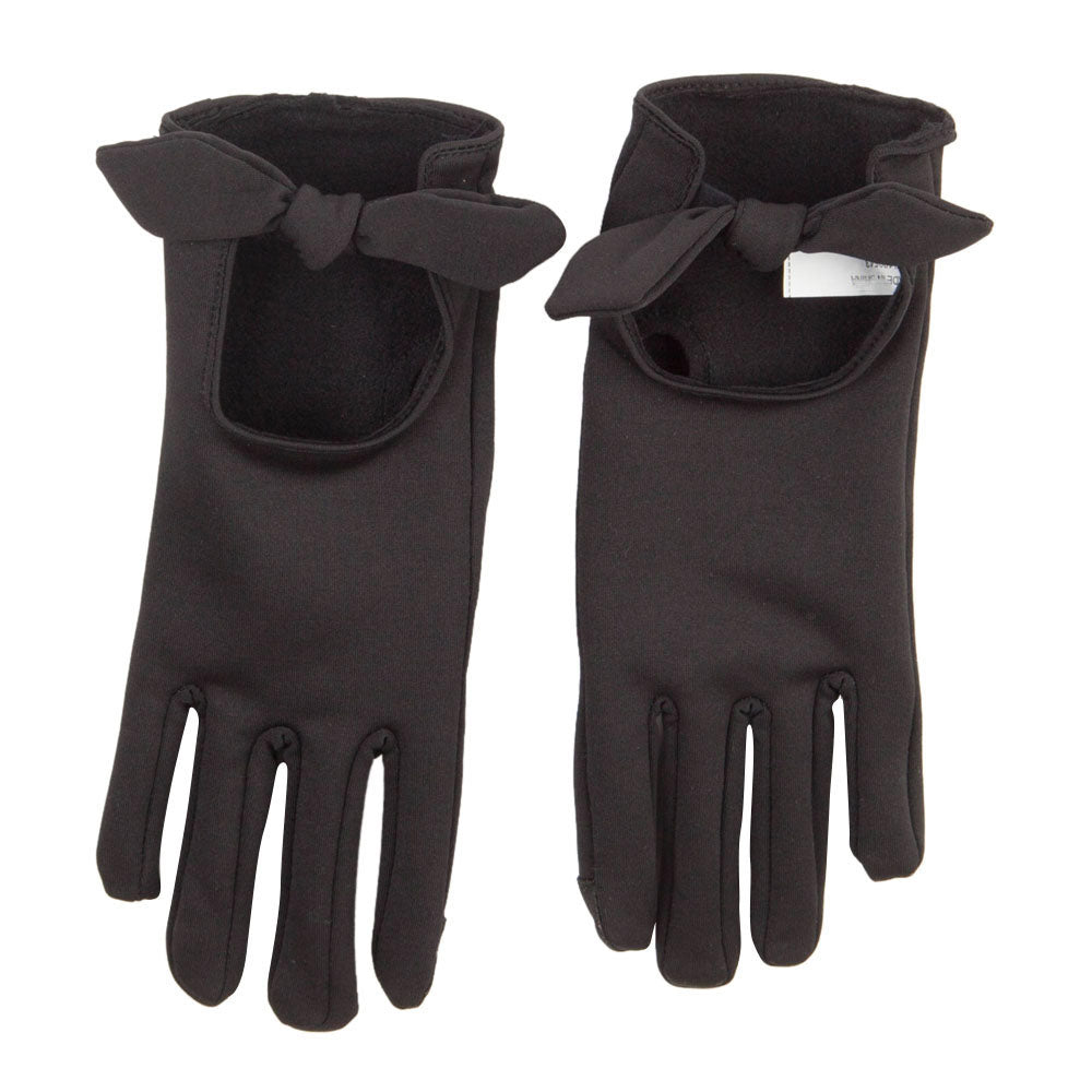 Women's Bow Accent Texting Glove