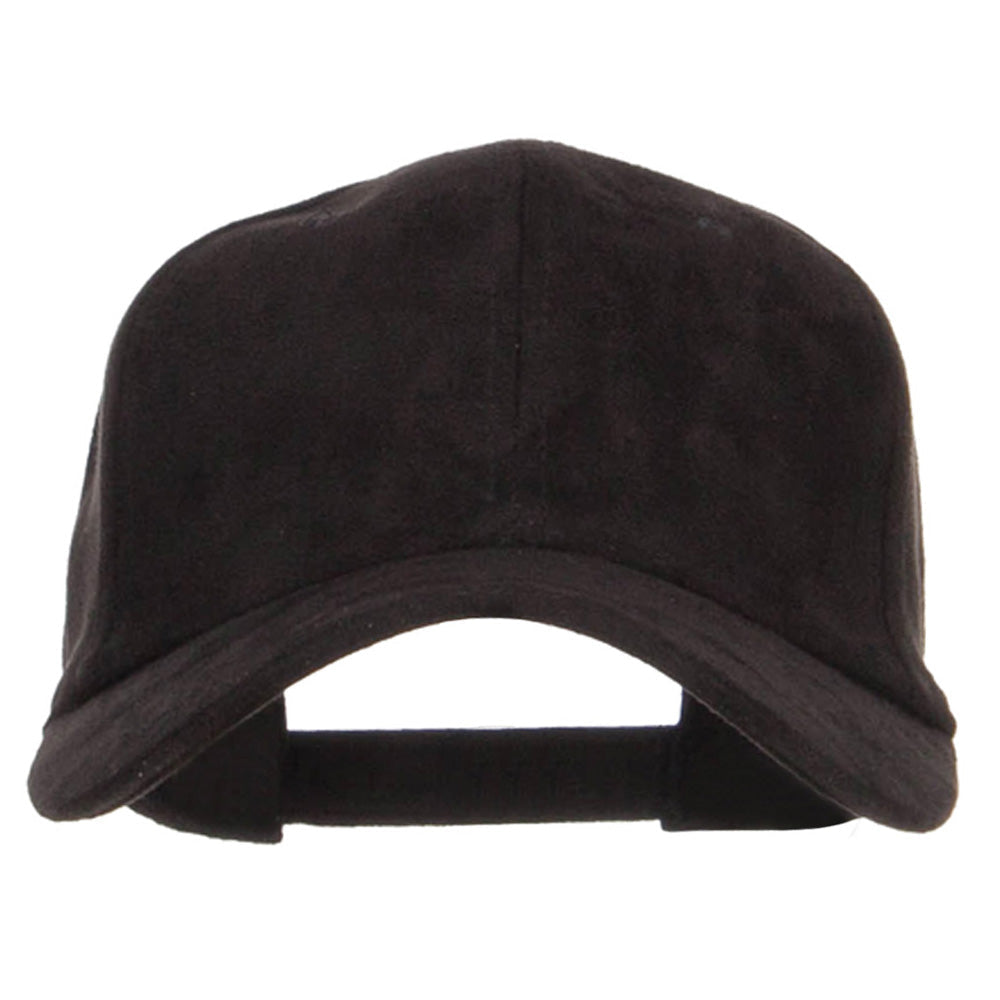 Structured Faux Suede Cap