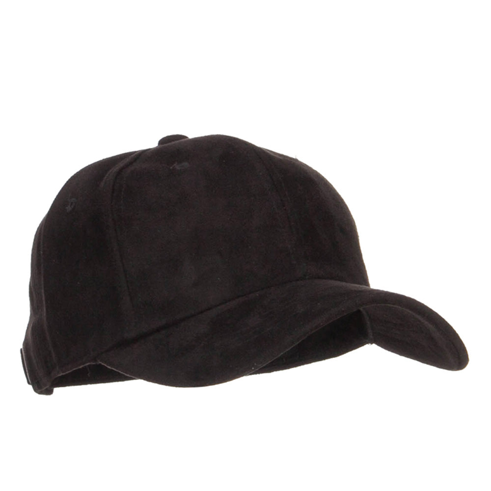 Structured Faux Suede Cap