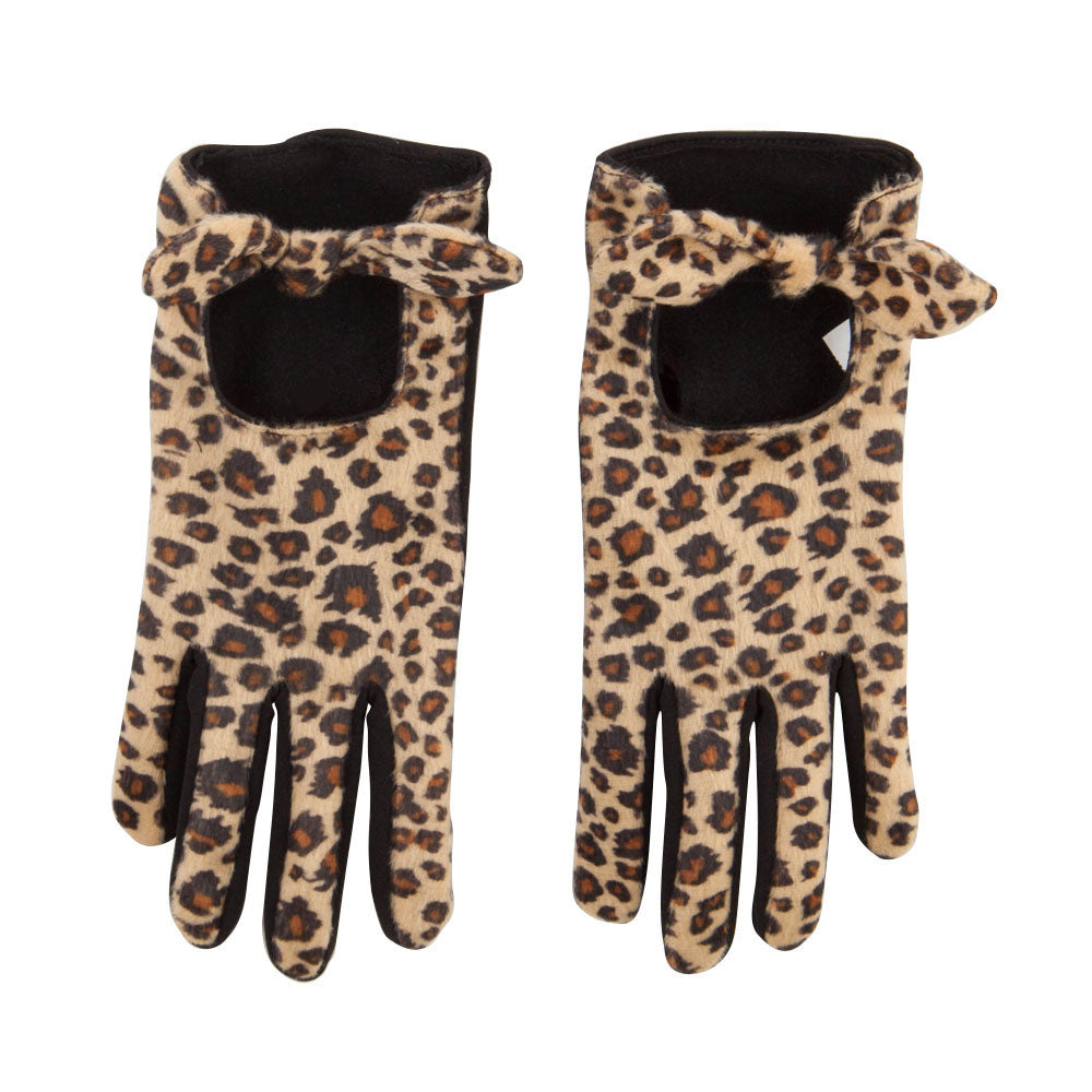 Women's Bow Accent Texting Glove