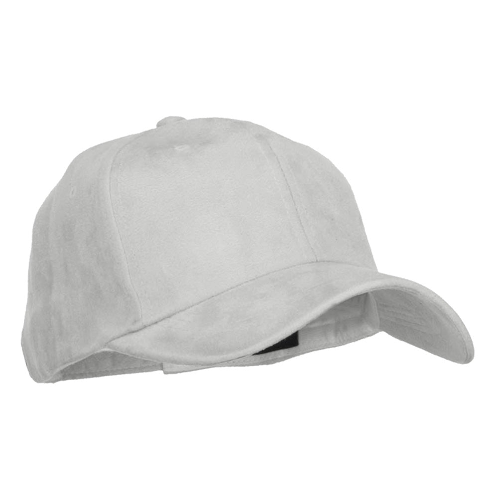 Structured Faux Suede Cap
