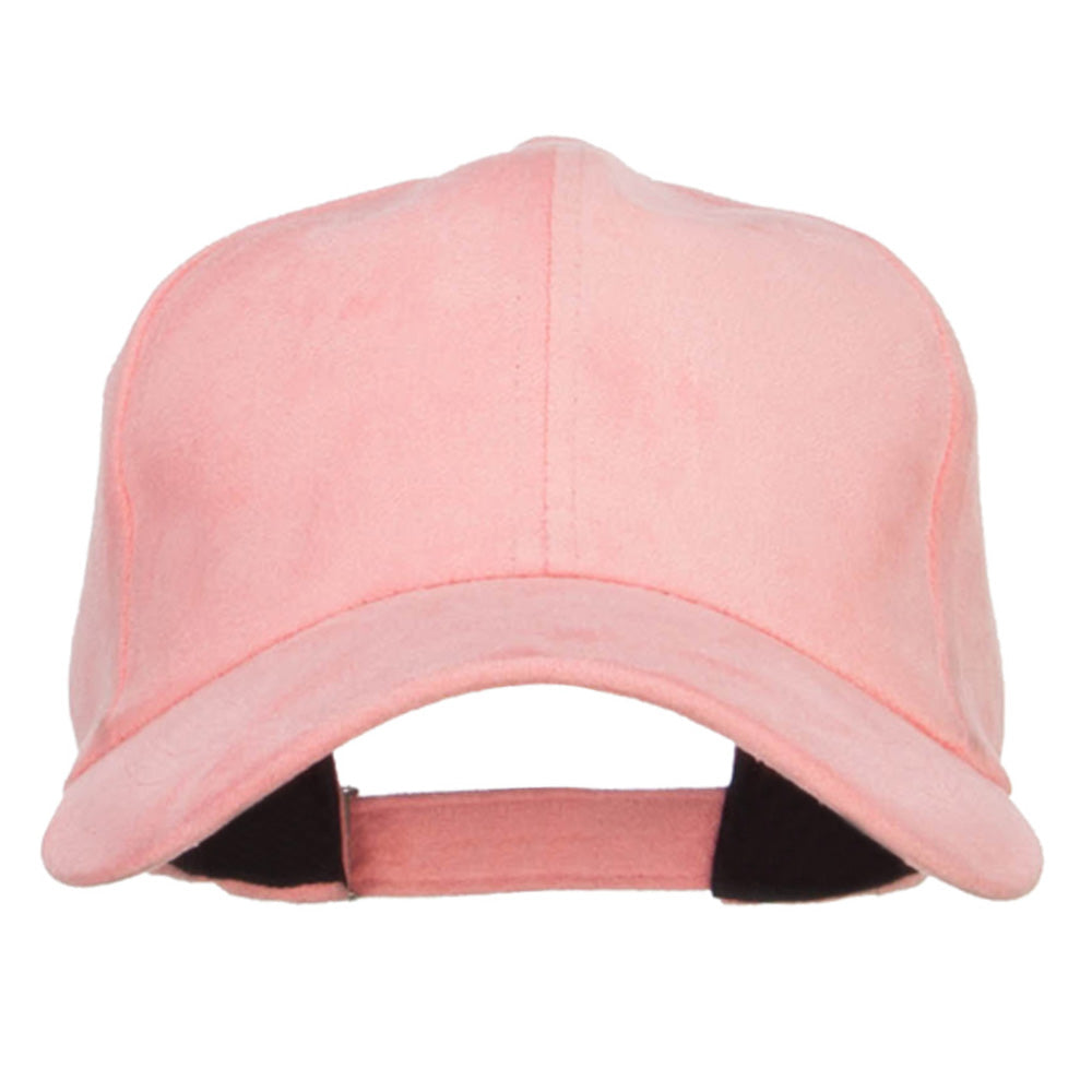 Structured Faux Suede Cap