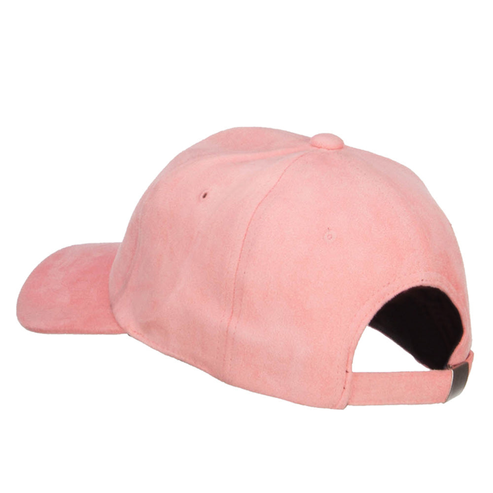 Structured Faux Suede Cap