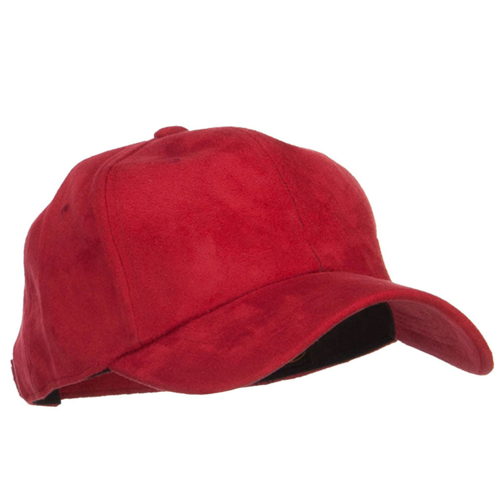 Structured Faux Suede Cap