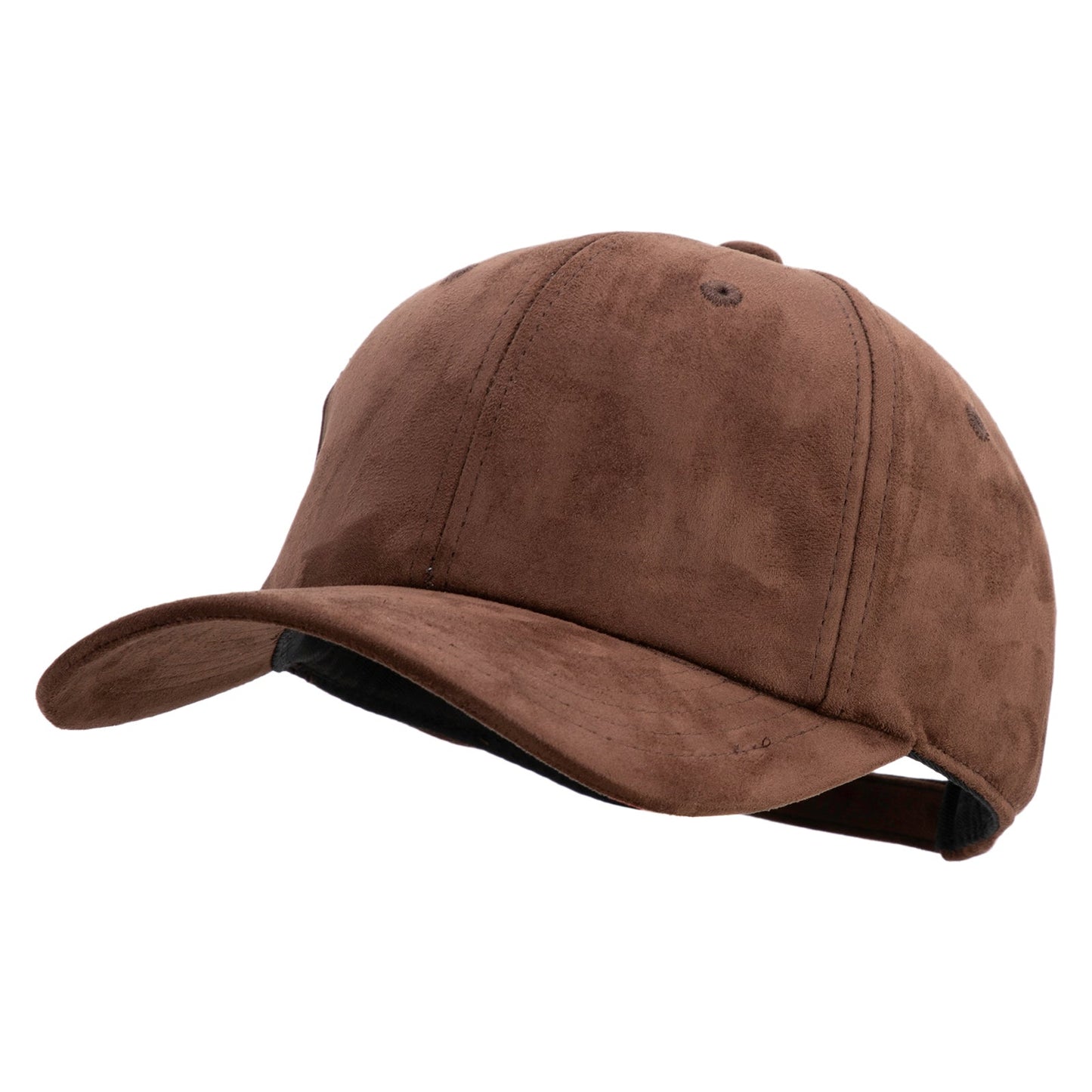 Structured Faux Suede Cap