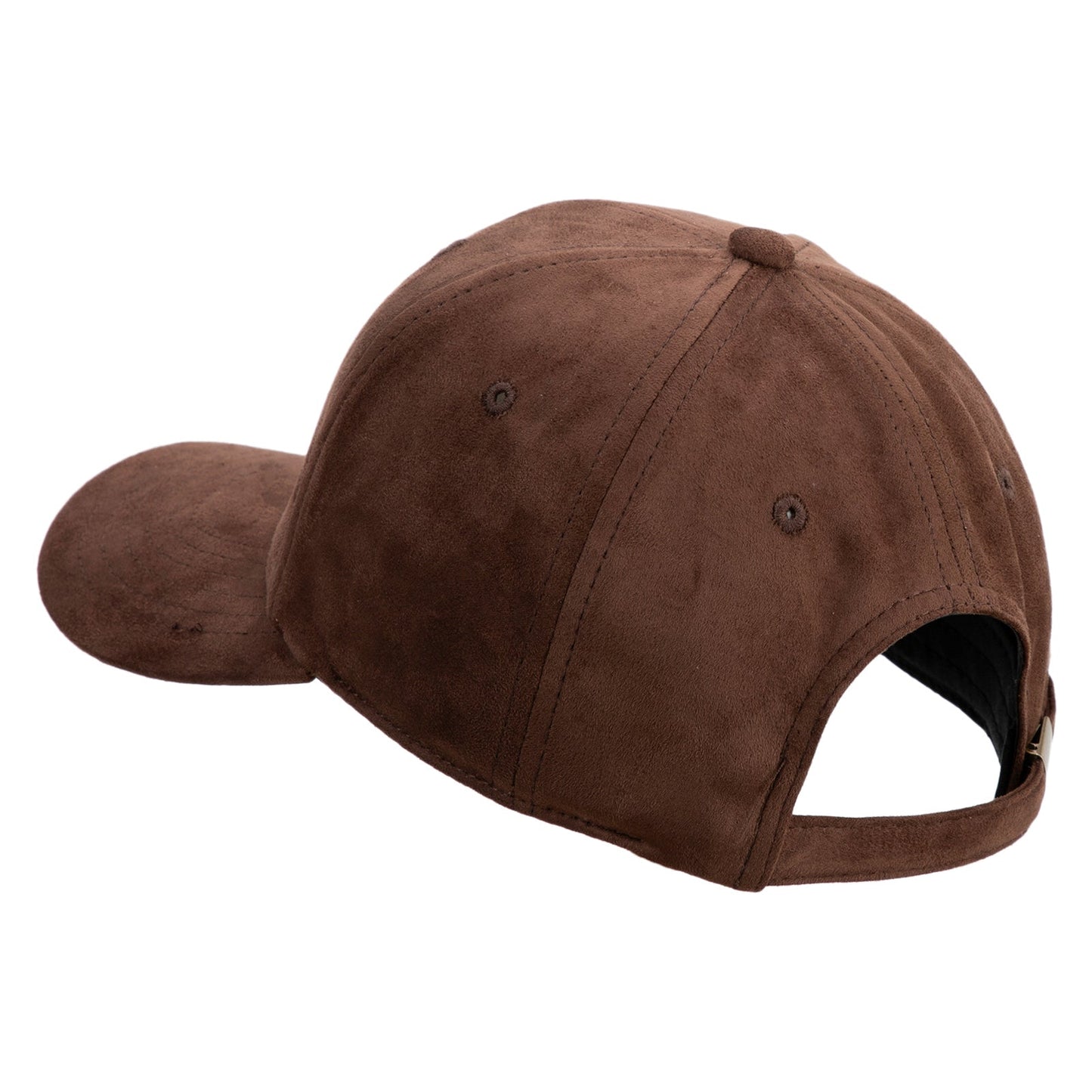 Structured Faux Suede Cap