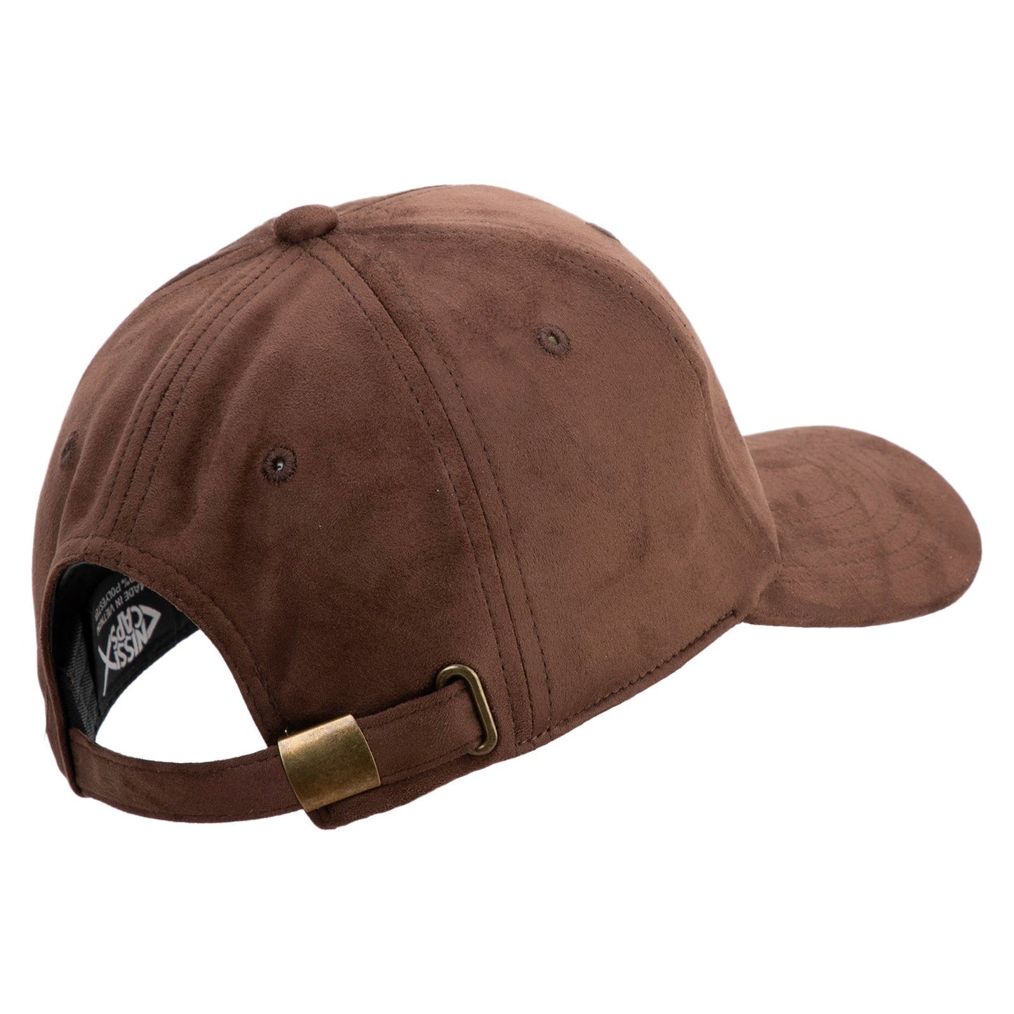 Structured Faux Suede Cap