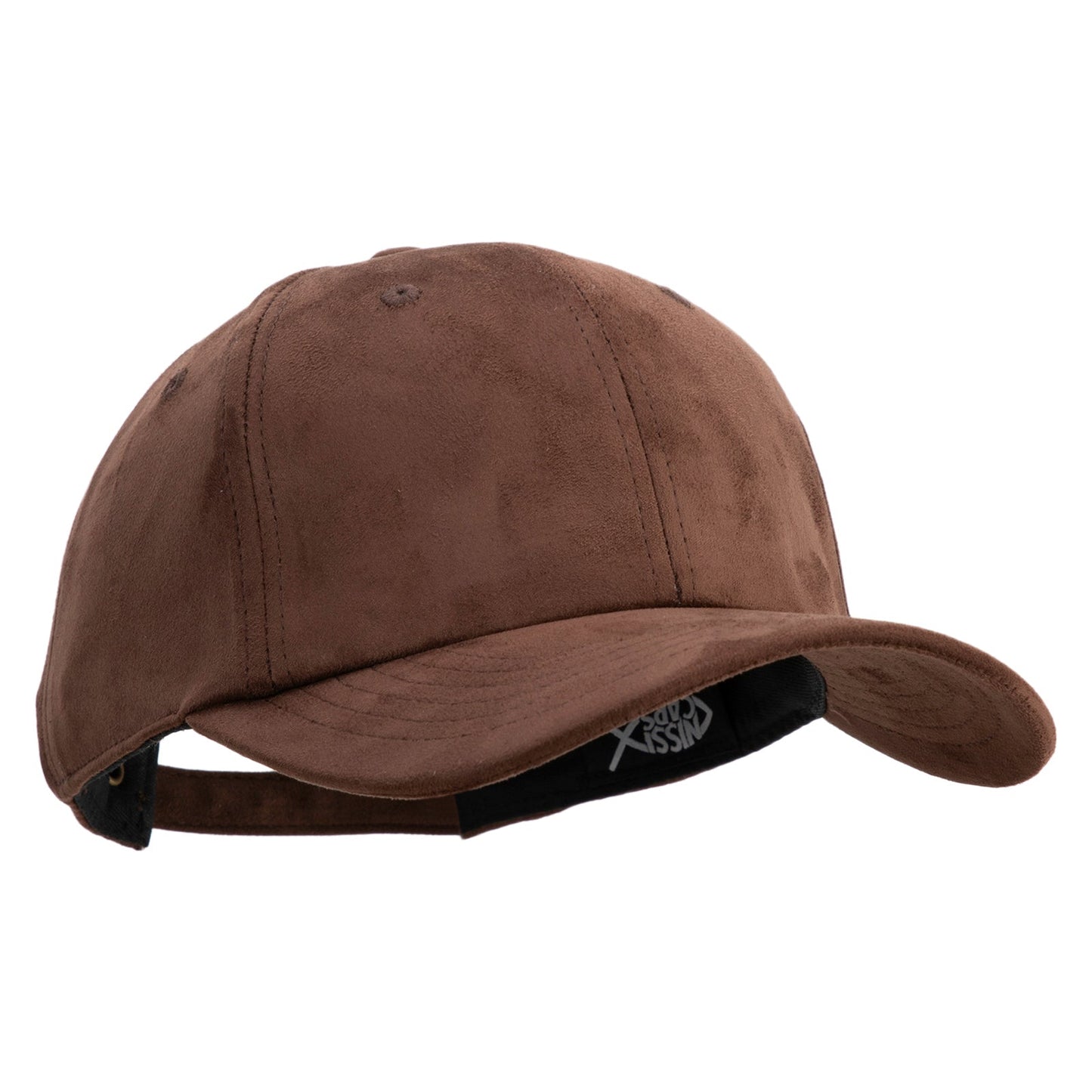 Structured Faux Suede Cap