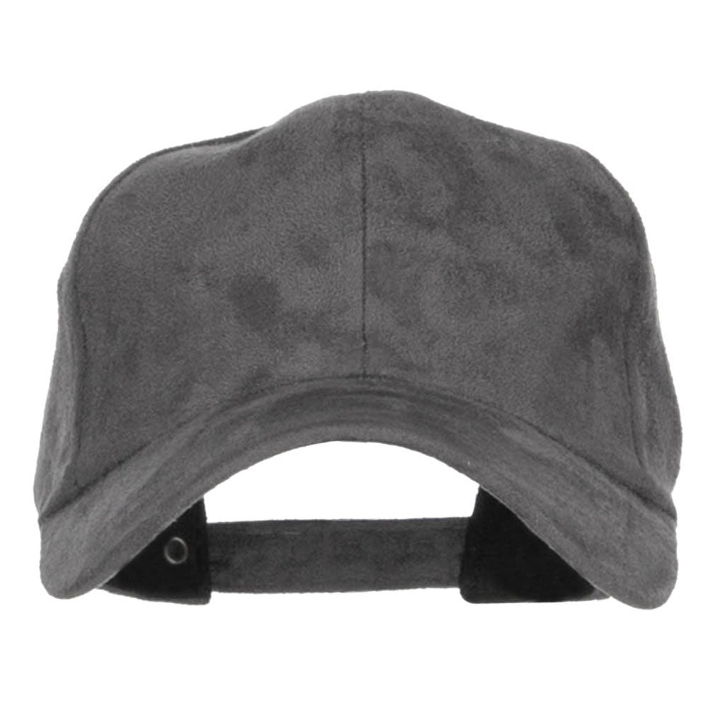 Structured Faux Suede Cap