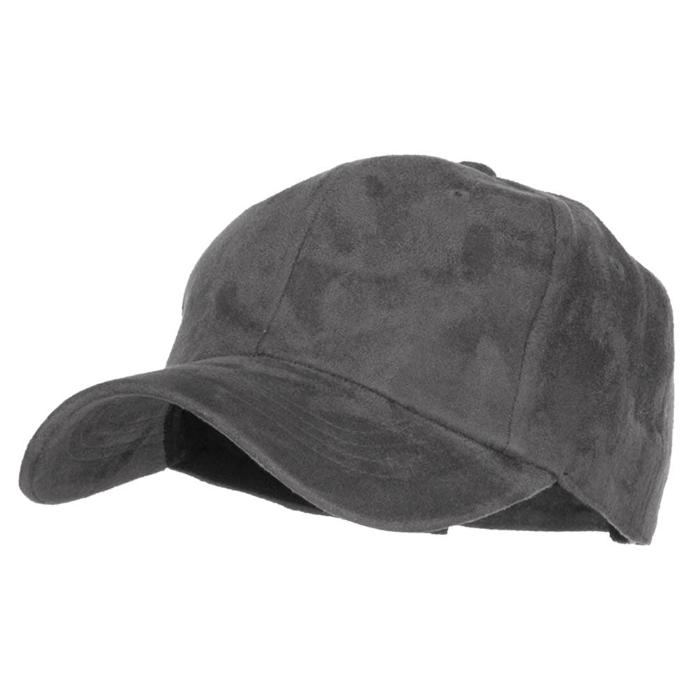 Structured Faux Suede Cap