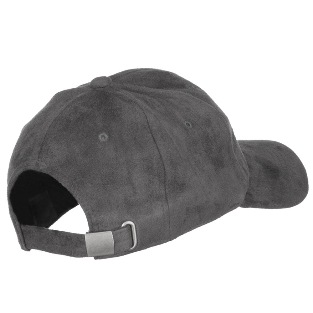 Structured Faux Suede Cap