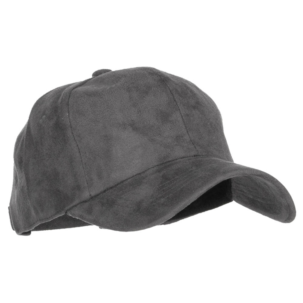 Structured Faux Suede Cap