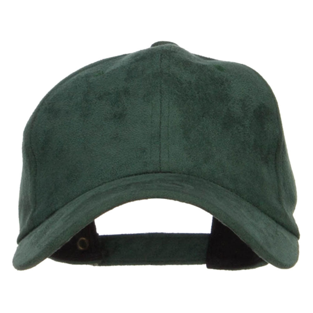 Structured Faux Suede Cap