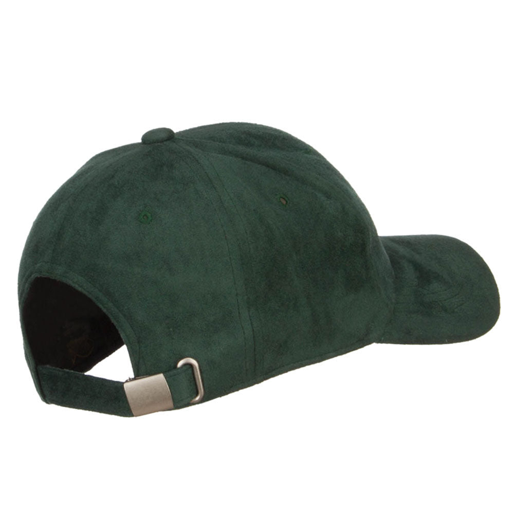 Structured Faux Suede Cap