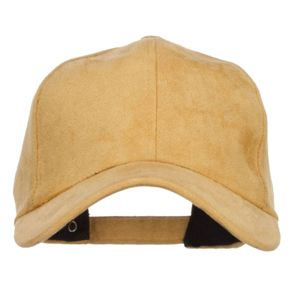 Structured Faux Suede Cap