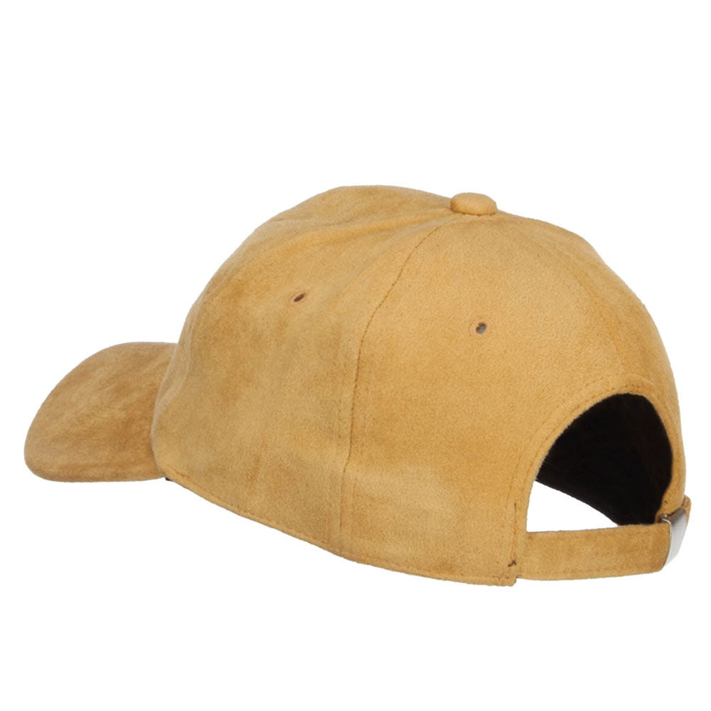Structured Faux Suede Cap